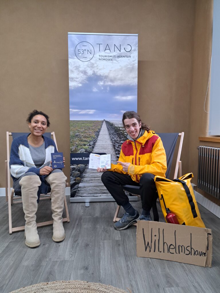 Tramper Paul zu Besuch bei der TANO