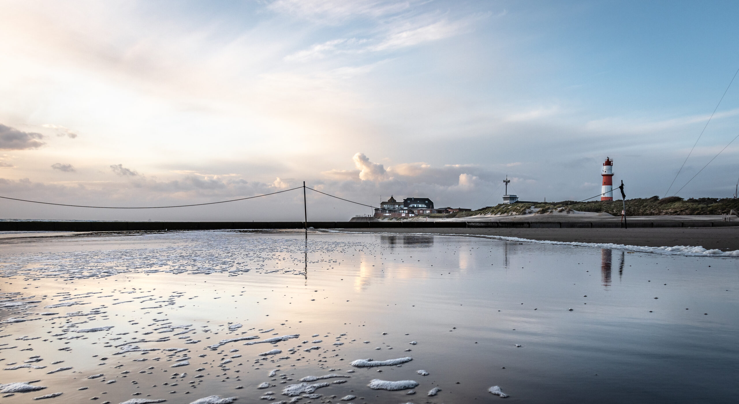 Watt vor der Ostfriesischen Insel Borkum